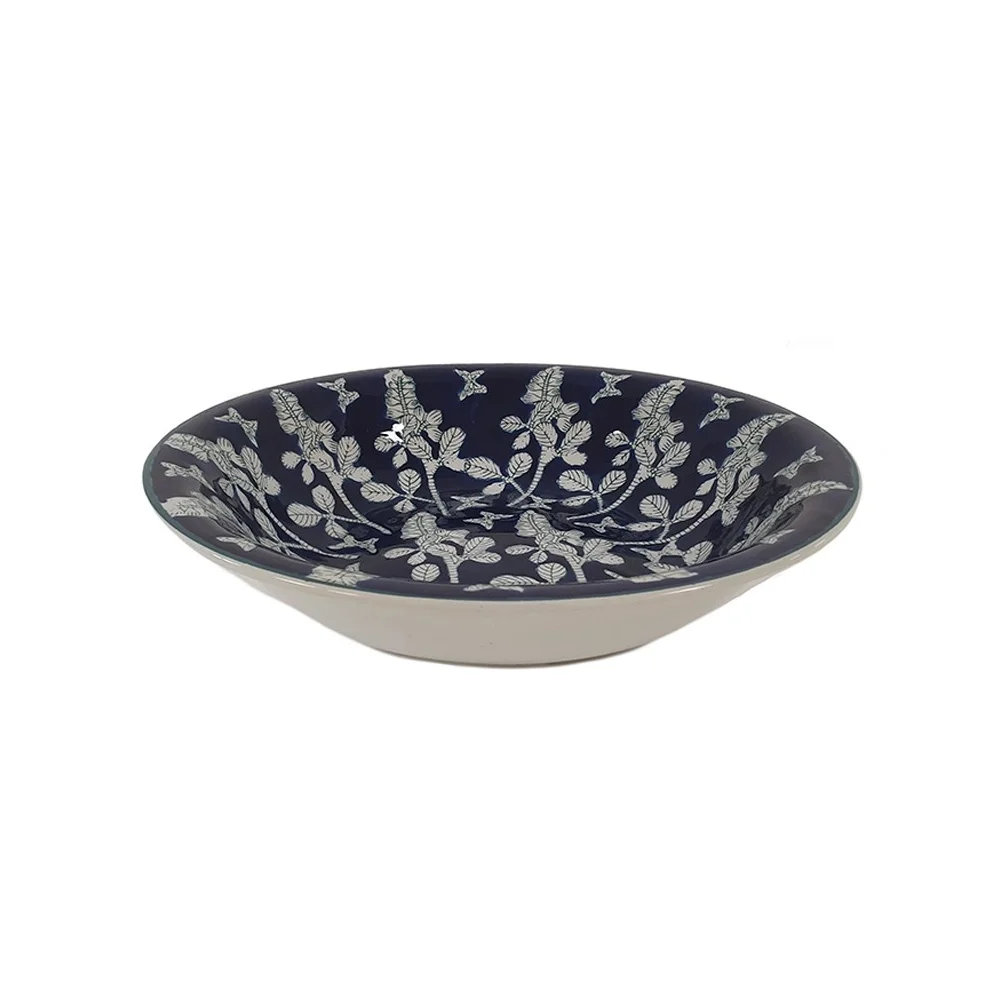Φωτογραφία προϊόντος: Plastona Πιατέλα blue porc.flower 36X7,5εκ.
