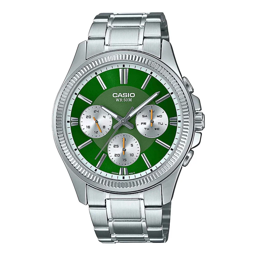 Φωτογραφία προϊόντος: CASIO Stainless Steel Bracelet MTP-1375PD-3AVEF