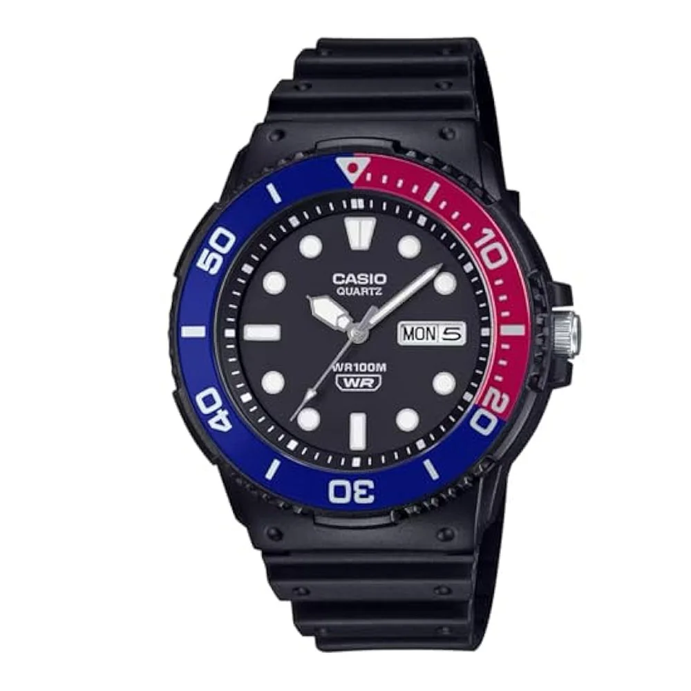 Φωτογραφία προϊόντος: CASIO Collection Standard Black Rubber Strap MRW-230H-1E2VEF