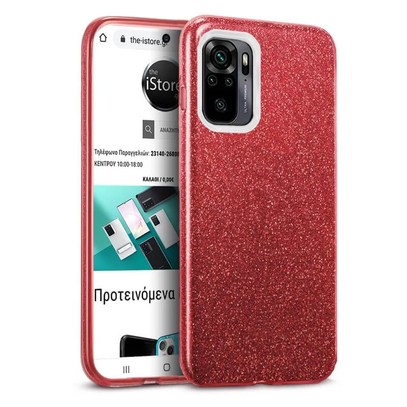 Φωτογραφία προϊόντος: Hybrid Strass Red Case Xiaomi Poco M5s