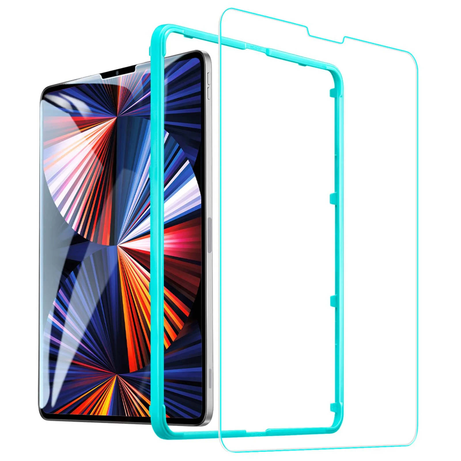 Φωτογραφία προϊόντος: ESR Premium Quality Tempered Glass για iPad Pro 12,9'' (2020/2021/2022) με πλαίσιο τοποθέτησης