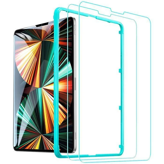 Φωτογραφία προϊόντος: (2-Pack) ESR Premium Quality Tempered Glass iPad Pro 12,9 2020/2021/2022 (With Easy Installation Frame)