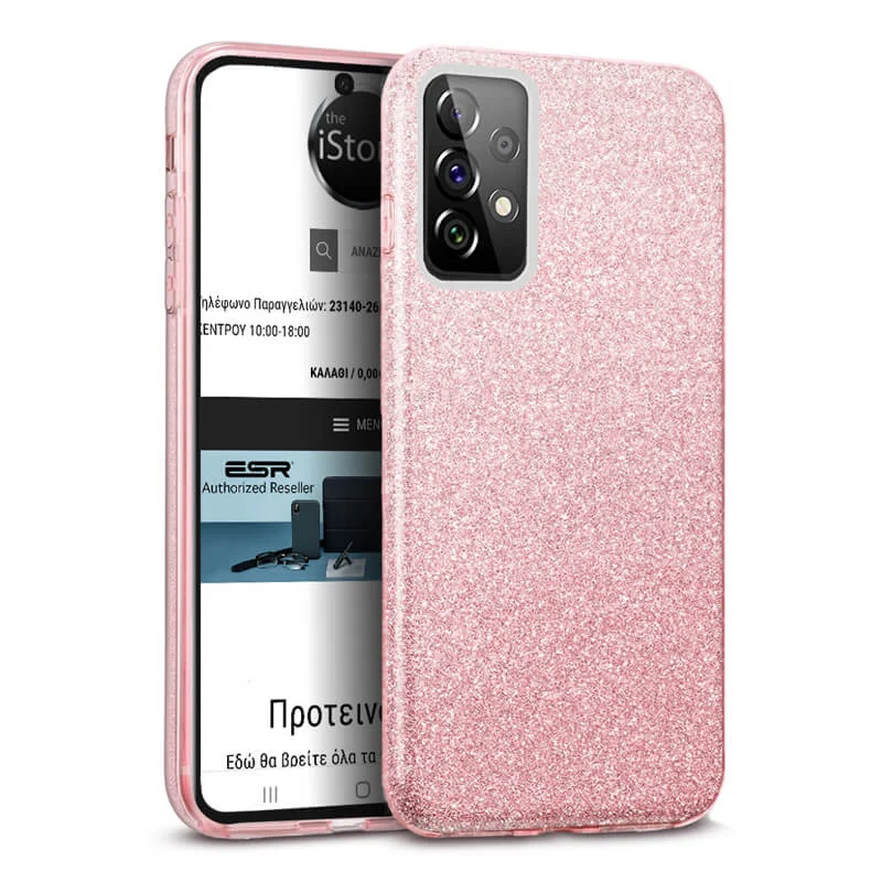 Φωτογραφία προϊόντος: Hybrid Strass Pink Case Samsung Galaxy A53 5G