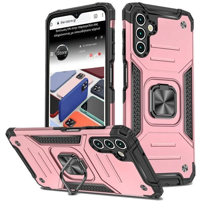 Φωτογραφία προϊόντος: Armor Ringstand Case Rose Gold Samsung Galaxy A54