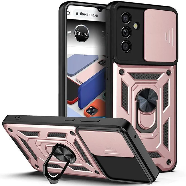 Φωτογραφία προϊόντος: Combo Kickstand Slide Camera Case Rose Gold Samsung Galaxy A54