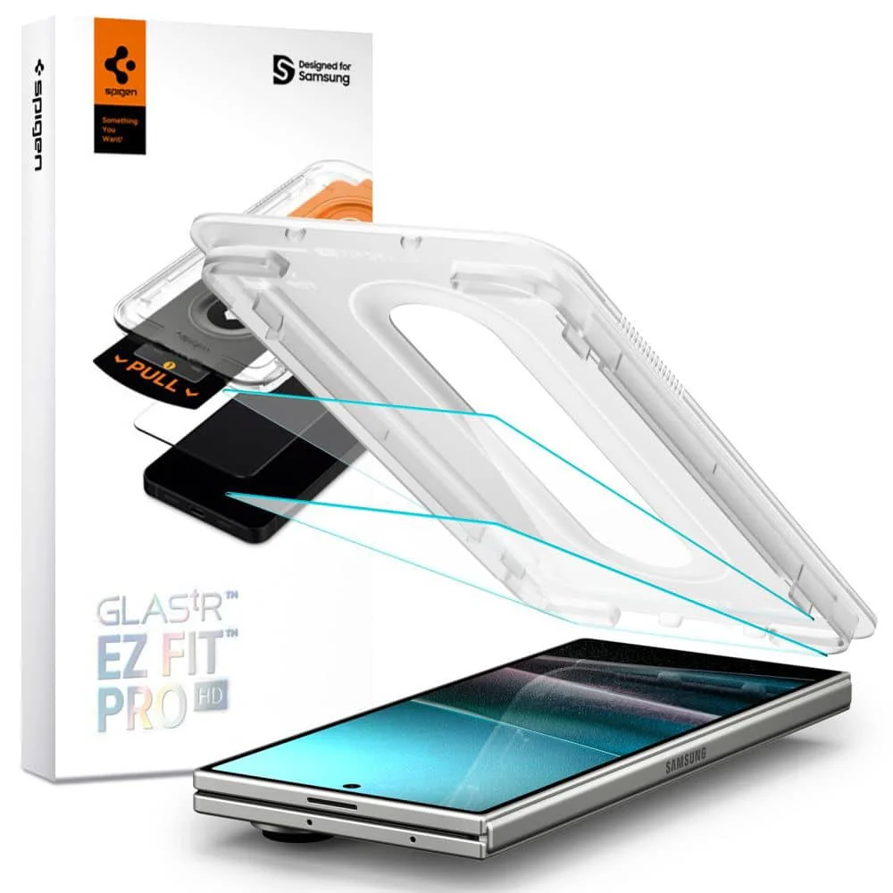 Φωτογραφία προϊόντος: Spigen - Glas.tR EZ-FIT Pro HD (συσκευασία 2 τεμαχίων) - Samsung Galaxy Z Fold7 - Διαφανές