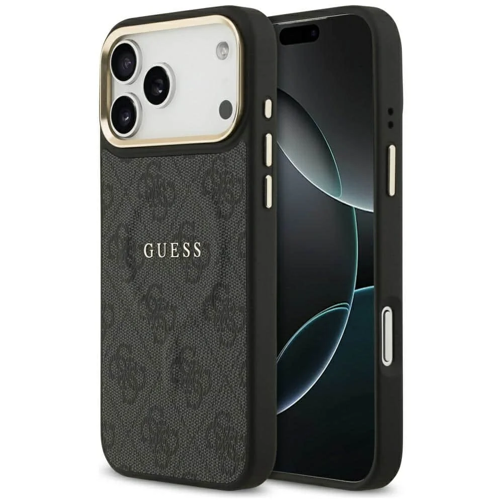 Φωτογραφία προϊόντος: Θήκη Guess 4G PU Classic Logo MagSafe για iPhone 17 Pro Max μαύρη