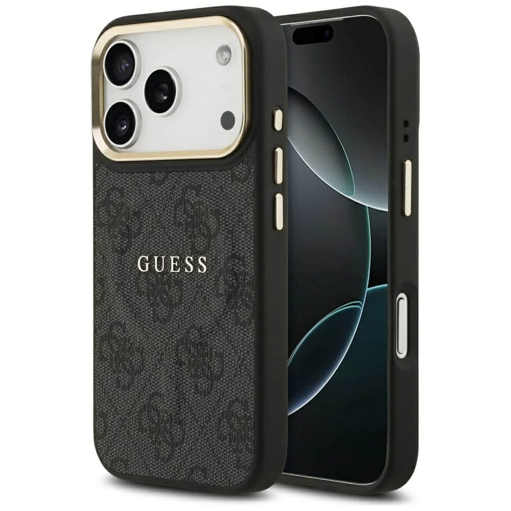 Φωτογραφία προϊόντος: Case Guess 4g Pu Classic Logo Magsafe For iPhone 17 Pro Black