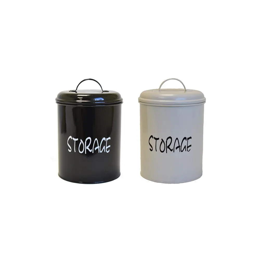Φωτογραφία προϊόντος: Plastona Δοχείο μεταλ.STORAGE 2χρ. 12.5Χ15