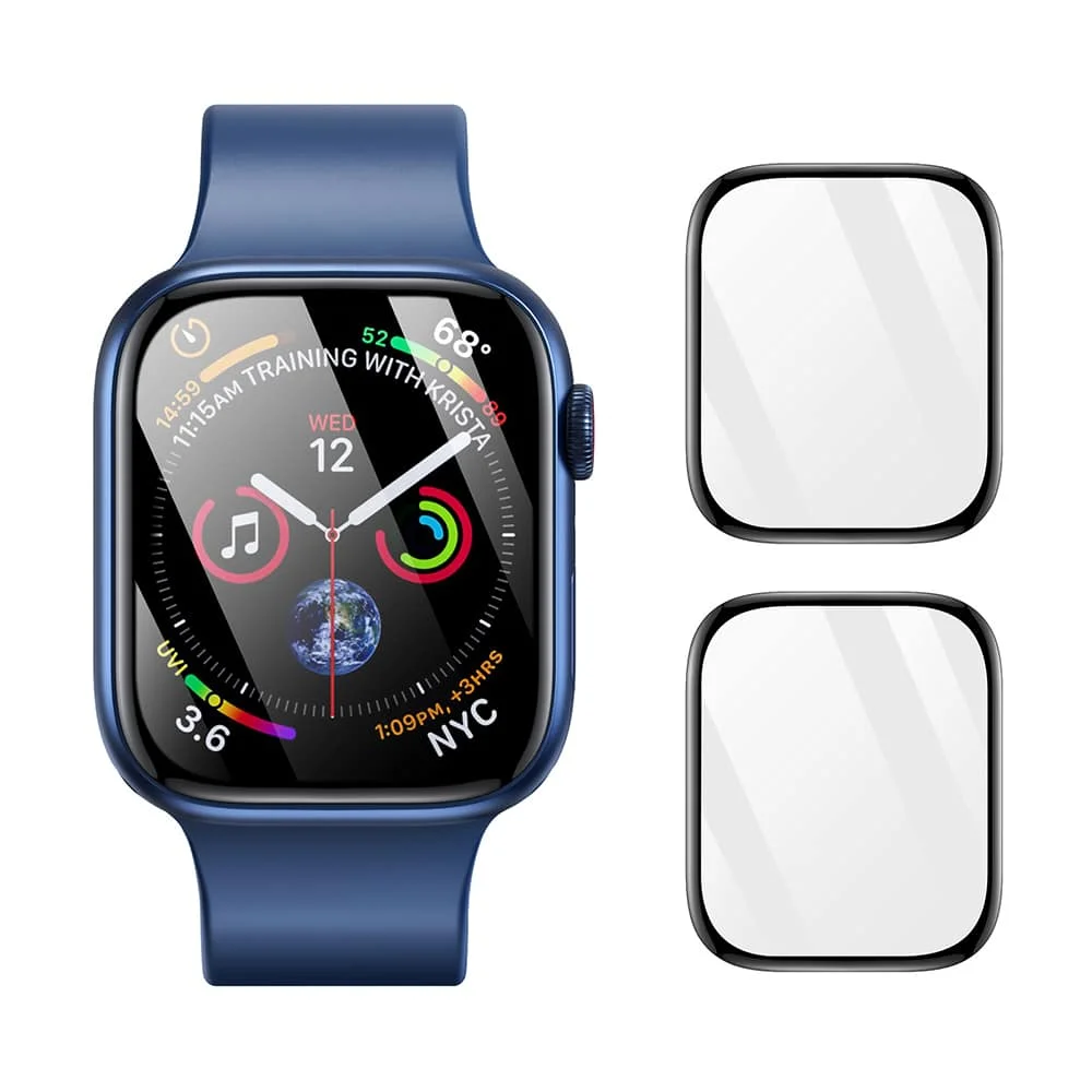 Φωτογραφία προϊόντος: Dux Ducis - Pmma Screen Protector Series (2 pack) - Apple Watch 7 / 8 / 9 (41mm) - Black
