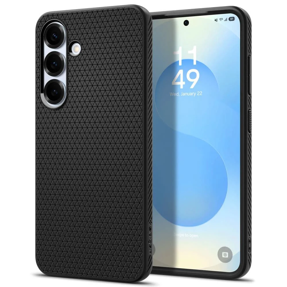 Φωτογραφία προϊόντος: Spigen Liquid Air - θήκη για Samsung Galaxy S25 - Μαύρο