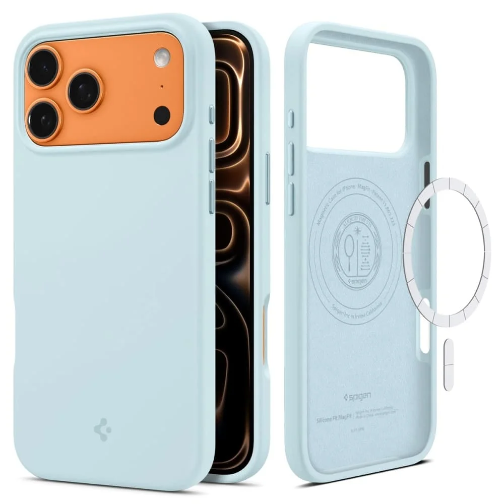 Φωτογραφία προϊόντος: Spigen Silicone Fit - θήκη για Apple iPhone 17 Pro - Μπλε