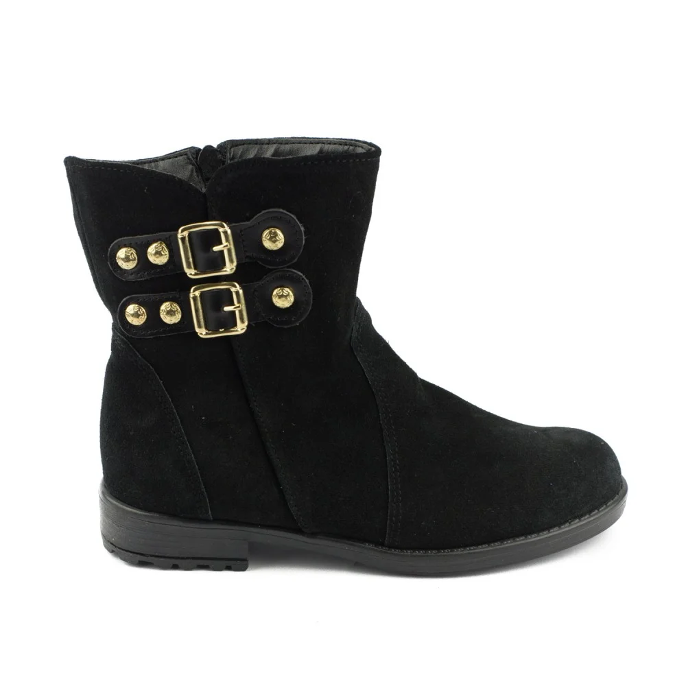 Φωτογραφία προϊόντος: Γκρι suede μποτάκι Aby Shoes Aby770