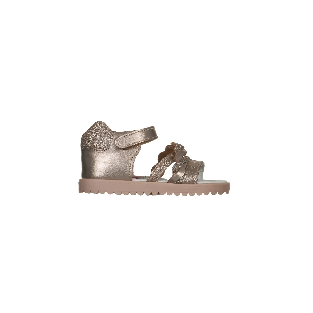 Φωτογραφία προϊόντος: Aby Shoes Παιδικό δερμάτινο πέδιλο ABY 916 Λευκό