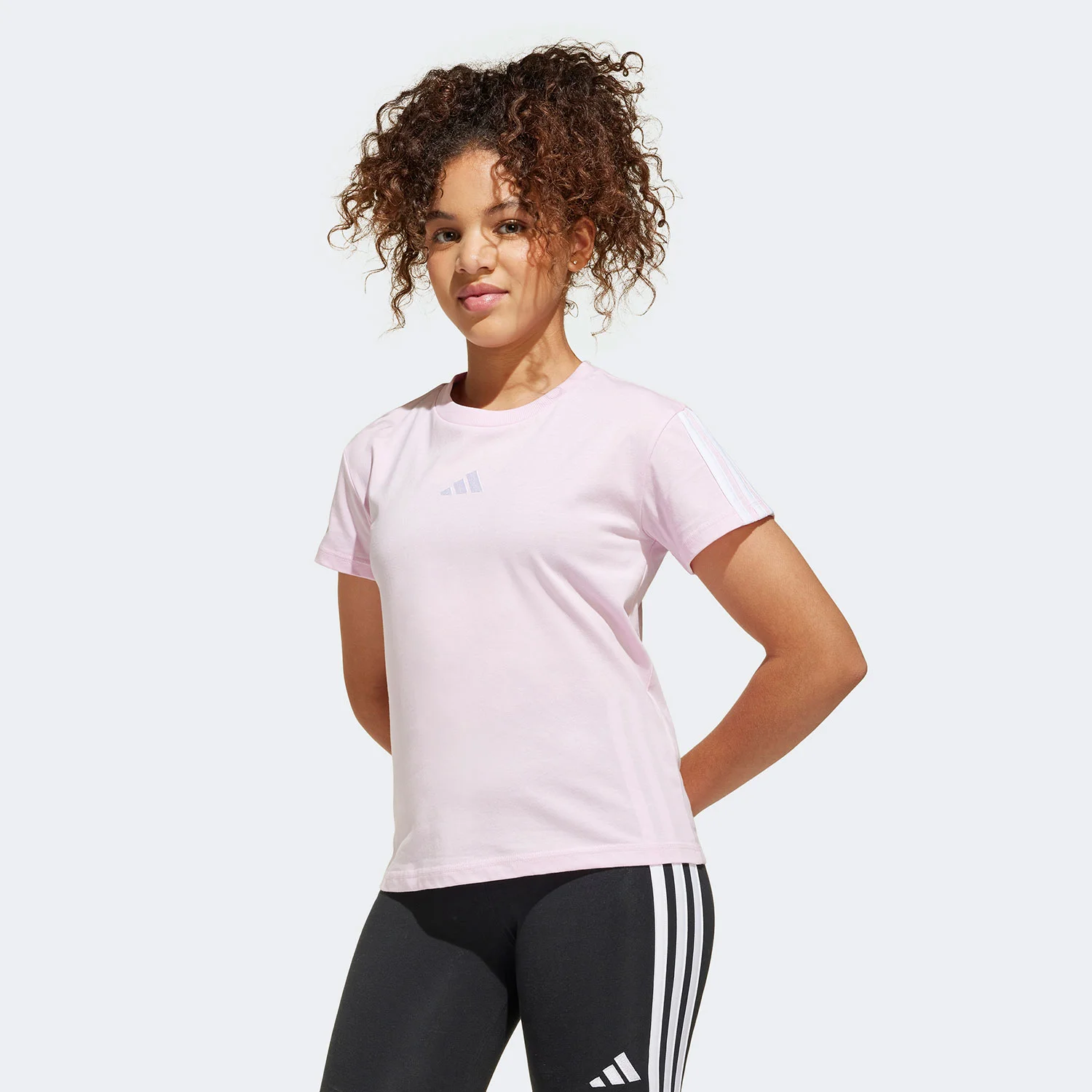 Φωτογραφία προϊόντος: ADIDAS PERFORMANCE ADIDAS KIDS ESSENTIALS T-SHIRT ΡΟΖ