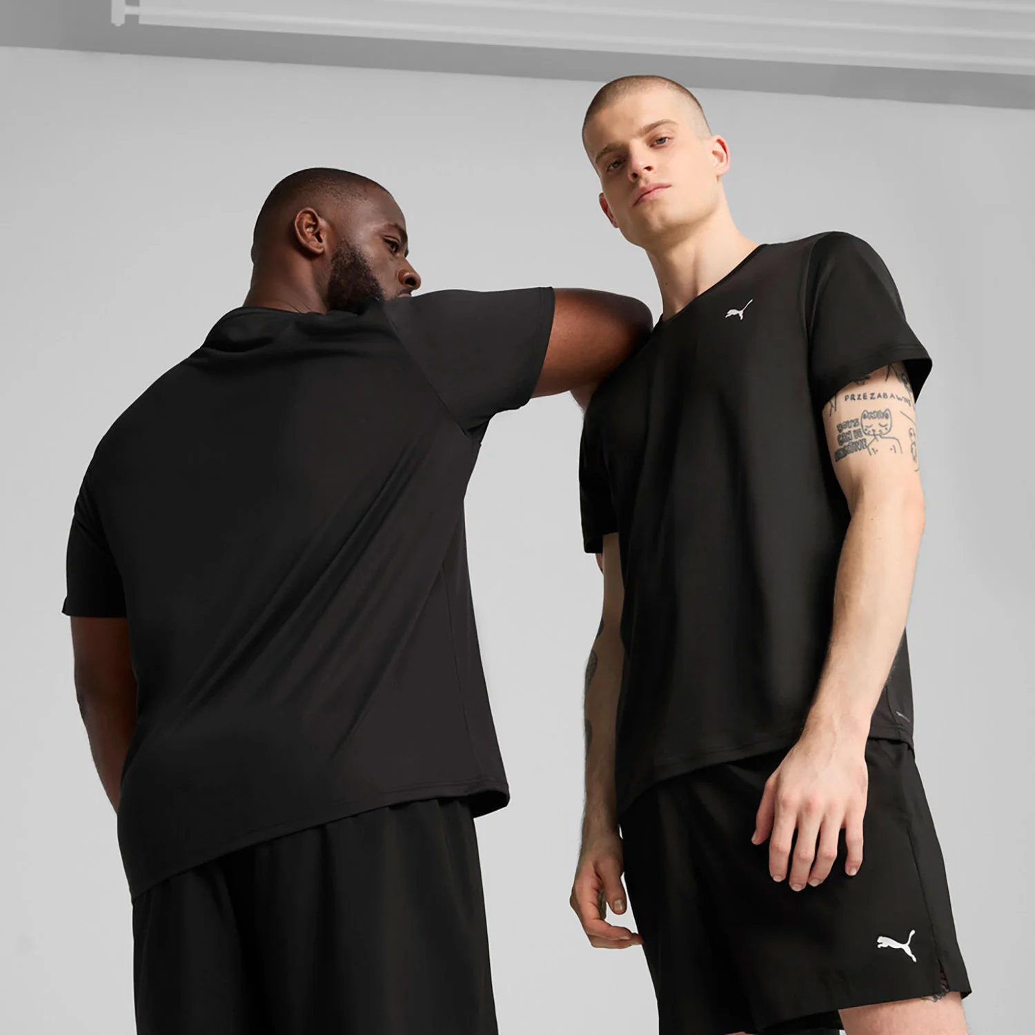 Φωτογραφία προϊόντος: PUMA TAD ESSENTIALS SOLID CAT TRAINING T-SHIRT ΜΑΥΡΟ