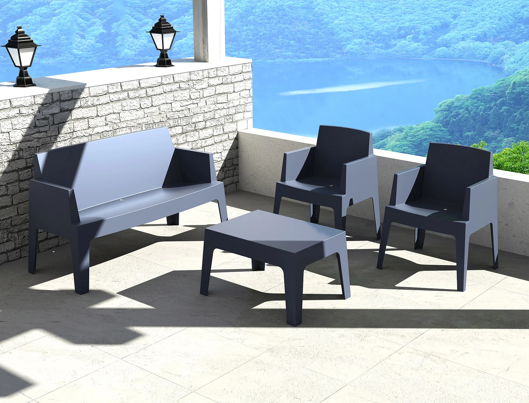 Φωτογραφία προϊόντος: Siesta Box/Set* Dark Grey PL