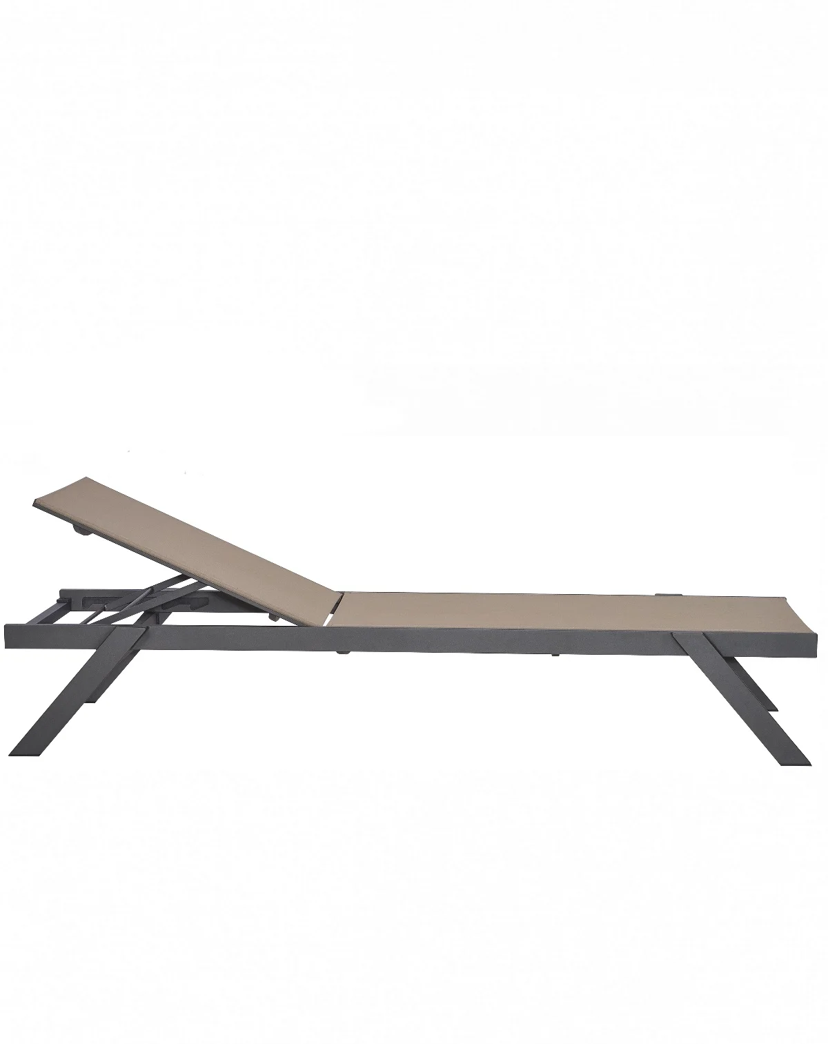 Φωτογραφία προϊόντος: Metaxakis Myconos Sun-Lounger Dark Grey/Cappuccino