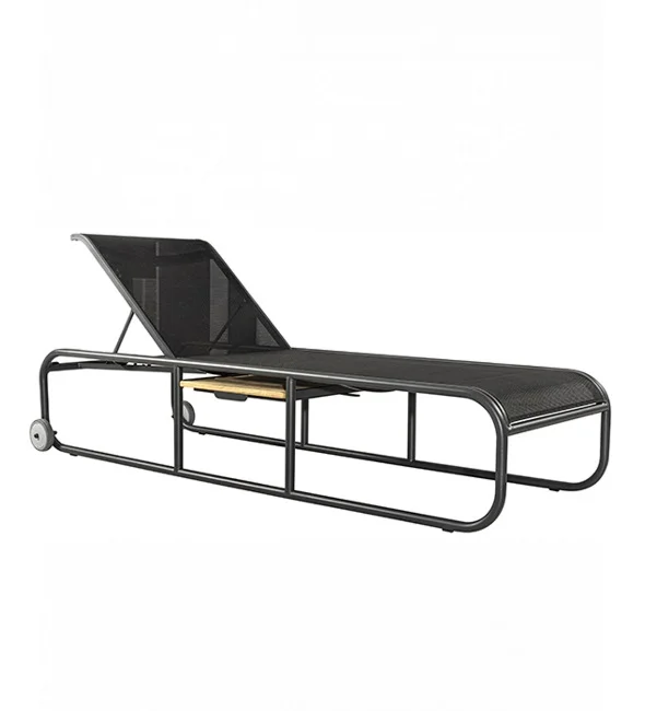Φωτογραφία προϊόντος: Metaxakis Nemo/SL Sun-Lounger Anthracite, WITH Side Table