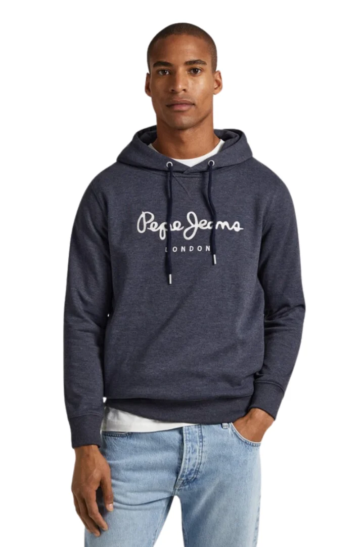 Φωτογραφία προϊόντος: Pepe Jeans Ανδρικό Φούτερ με Κουκούλα Γκρι Κωδικός: PM582521-594
