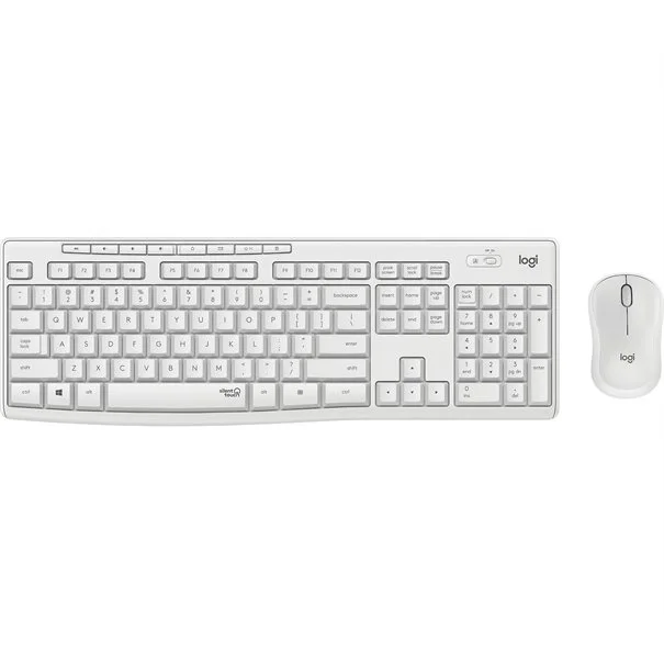 Φωτογραφία προϊόντος: Logitech Desktop MK295 Wireless Silent [DE] grey