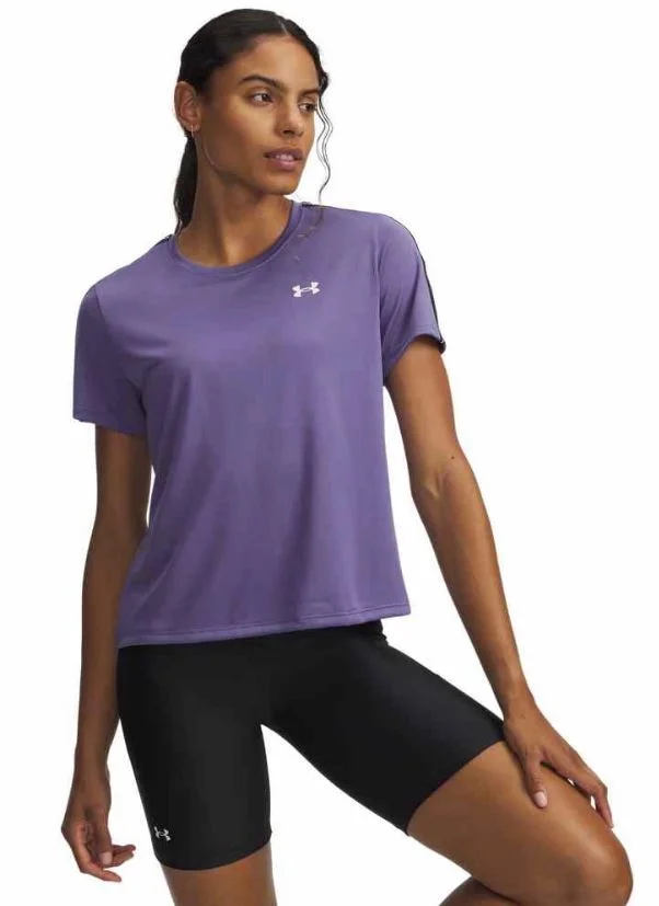 Φωτογραφία προϊόντος: Under Armour UA W Tech WM Tape SS (6003915-520) ΜΠΛΟΥΖΑ