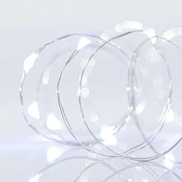 Φωτογραφία προϊόντος: ΣΕΙΡΑ, 100 MINI LED, 4,5V, ΣΤΑΘΕΡΟ, ΜΕ ΜΕΤΑΣΧΗΜΑΤΙΣΤΗ, ΠΡΟΕΚΤΑΣΗ ΠΑΡΟΧΗΣ 500CM, ΑΣΗΜΙ ΧΑΛΚΟΣ, ΛΕΥΚΟ LED, ANA 10CM, ΙΡ44 600-11730