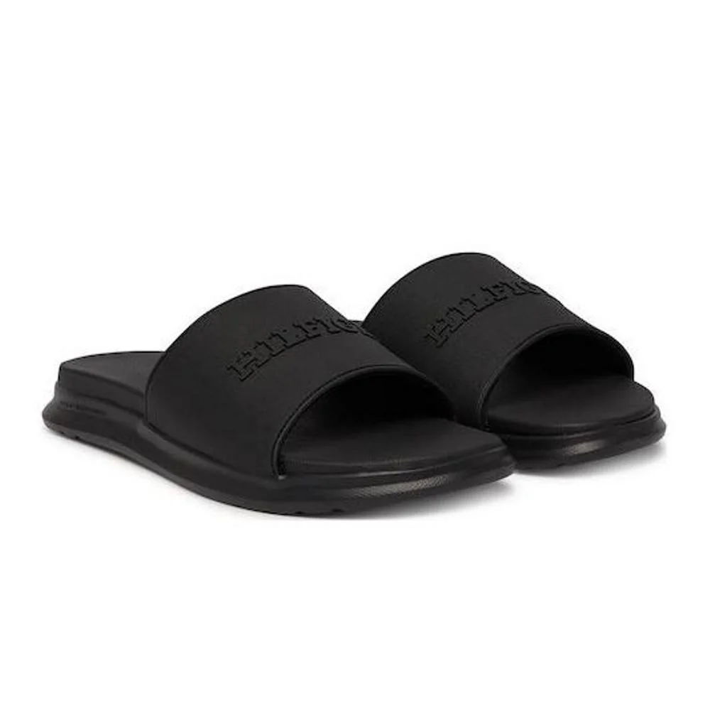 Φωτογραφία προϊόντος: TOMMY HILFIGER DUAL DENSITY POOL SLIDES MEN TOMMY HILFIGER ΜΑΥΡΟ (FM0FM05797-BDS)