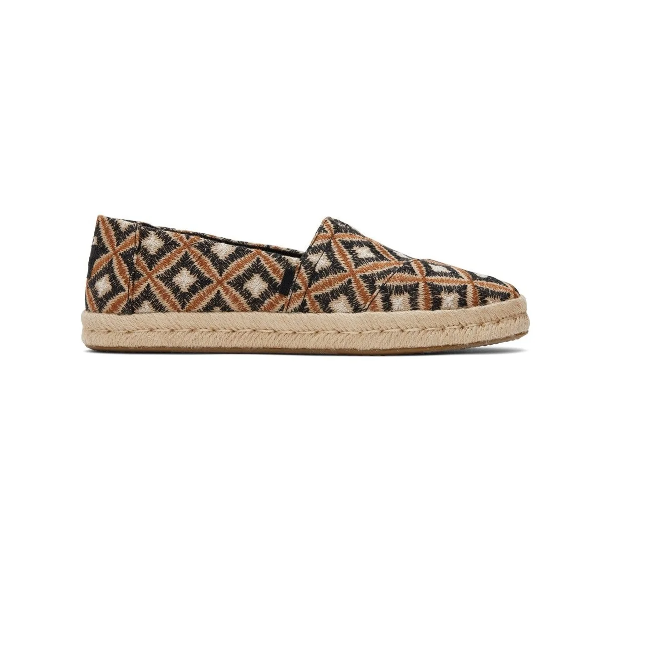 Φωτογραφία προϊόντος: TOMS WOMAN BLACK GEO WOVEN ALPARGATA ROPE 2.0 ESPADRILLE