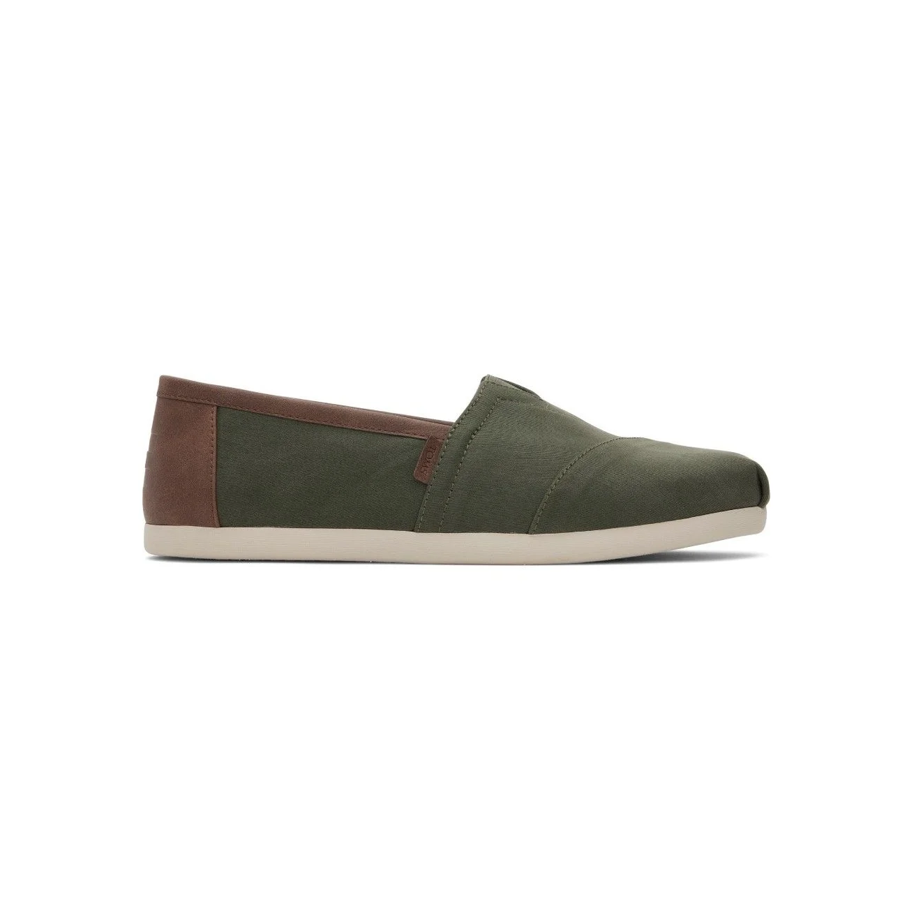 Φωτογραφία προϊόντος: TOMS 10020879 ALPARGATA DARK SAGE BRUSHED TWILL/TAN SYNTHETIC TRIM