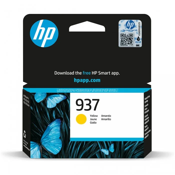 Φωτογραφία προϊόντος: Hewlett Packard HP 937 Yellow Original Ink Cartridge