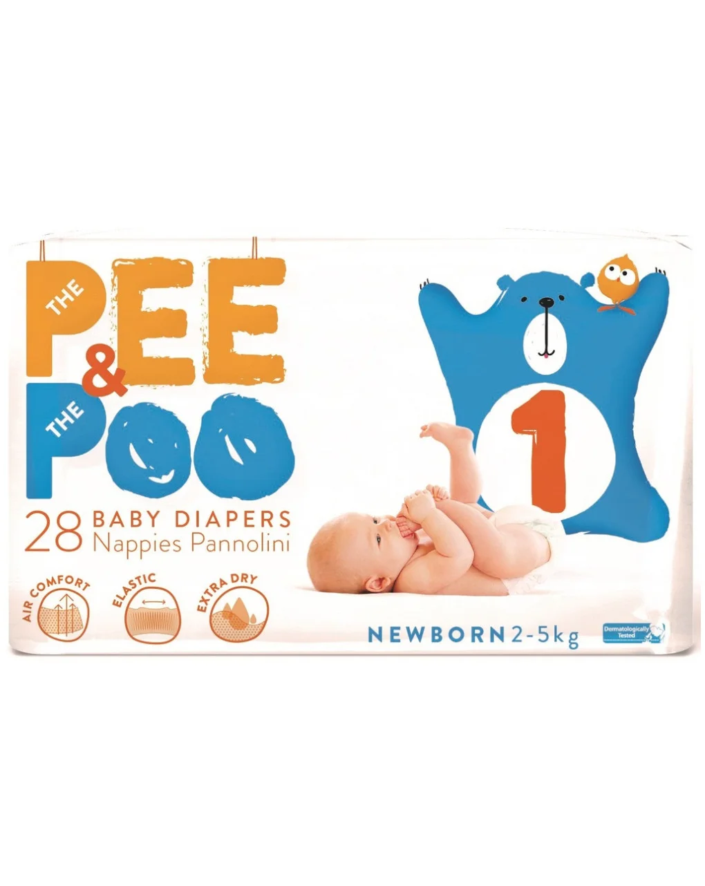 Φωτογραφία προϊόντος: ΠΑΝΕΣ PEE+amp;POO NEW BORN Ν.1 28 ΤΕΜ.