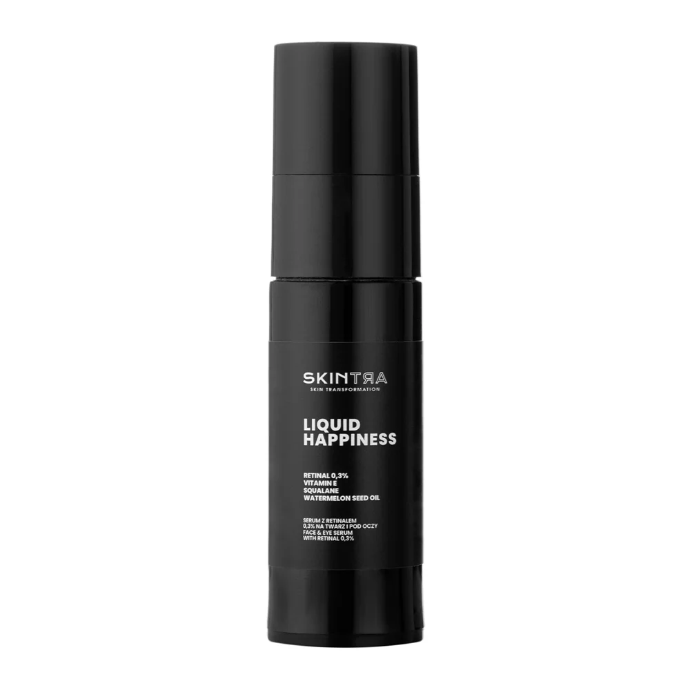 Φωτογραφία προϊόντος: Skintra Liquid Happiness Face and Eye Serum with Retinal 0,3% Ορός Νύχτας Προσώπου + Ματιών με ρετιναλδεΰδη 30ml