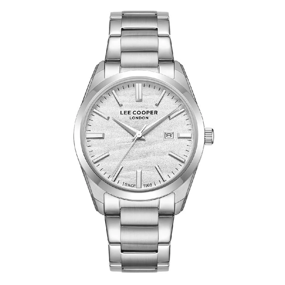 Φωτογραφία προϊόντος: Lee Cooper Watches Lee Cooper 8231 Men's Watch Silver Metallic Bracelet LC08231.330