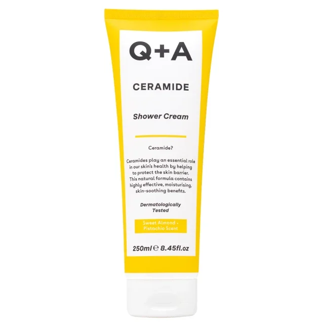 Φωτογραφία προϊόντος: Q+A Ceramide Shower Cream Κρέμα ντους με φυσικά κεραμίδια 250ml