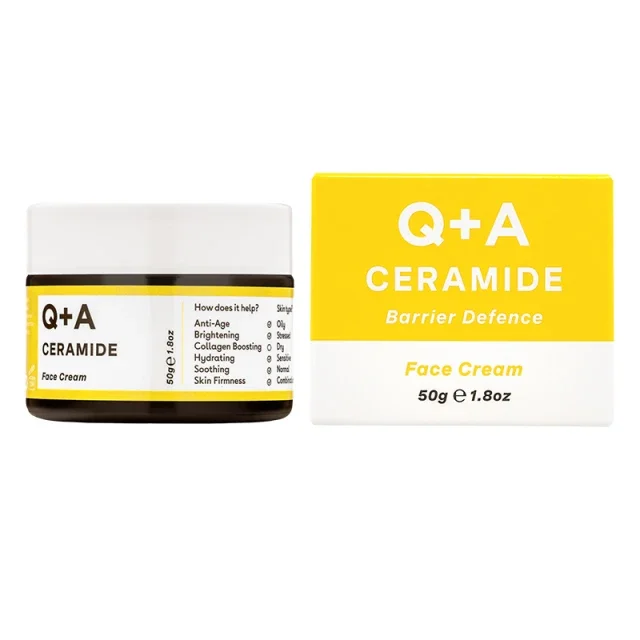 Φωτογραφία προϊόντος: Q+A Ceramide Barrier Defence Face Cream Ενυδατική κρέμα προσώπου 50gr