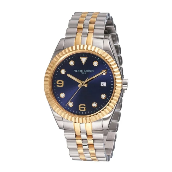 Φωτογραφία προϊόντος: Pierre Cardin Opera, Men's Watch, Silver/ Gold Stainless Steel Bracelet CF.1007.MU