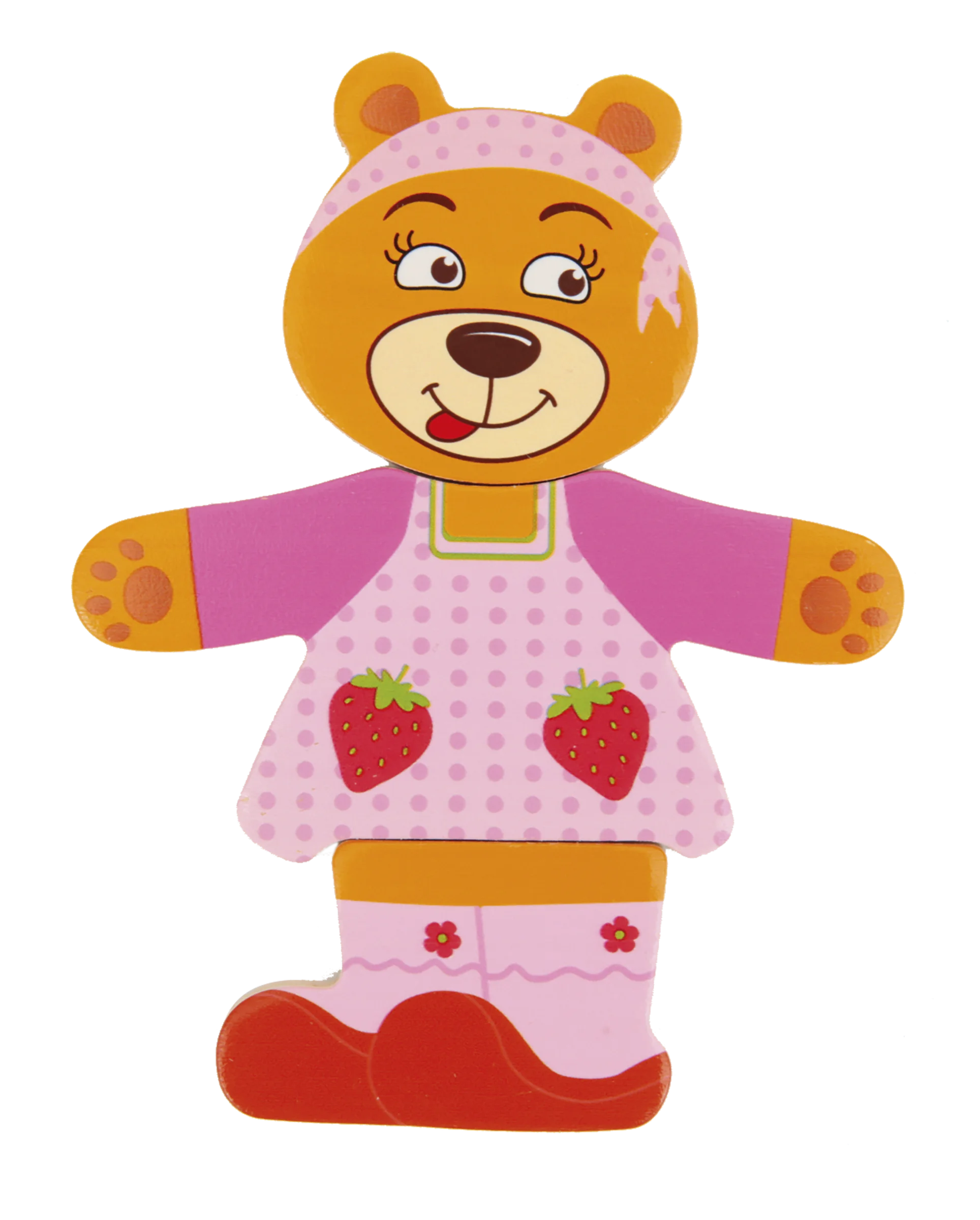 Φωτογραφία προϊόντος: Wood n' Play - Teddy Puzzle