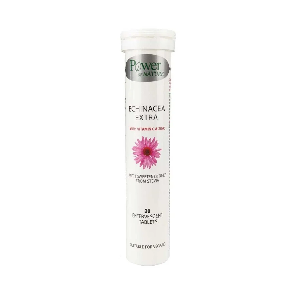 Φωτογραφία προϊόντος: Power Health Echinacea Extra με Στέβια 20 αναβράζοντα δισκία