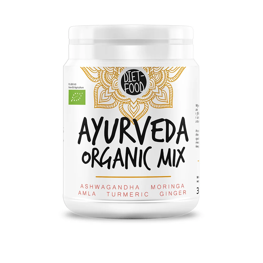 Φωτογραφία προϊόντος: Ajurweda Organic Mix + Amla Diet Food 300g