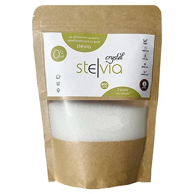 Φωτογραφία προϊόντος: Stevia Hellas Crystal Stelvia 1:2 Stelvia Hellas 1Kg
