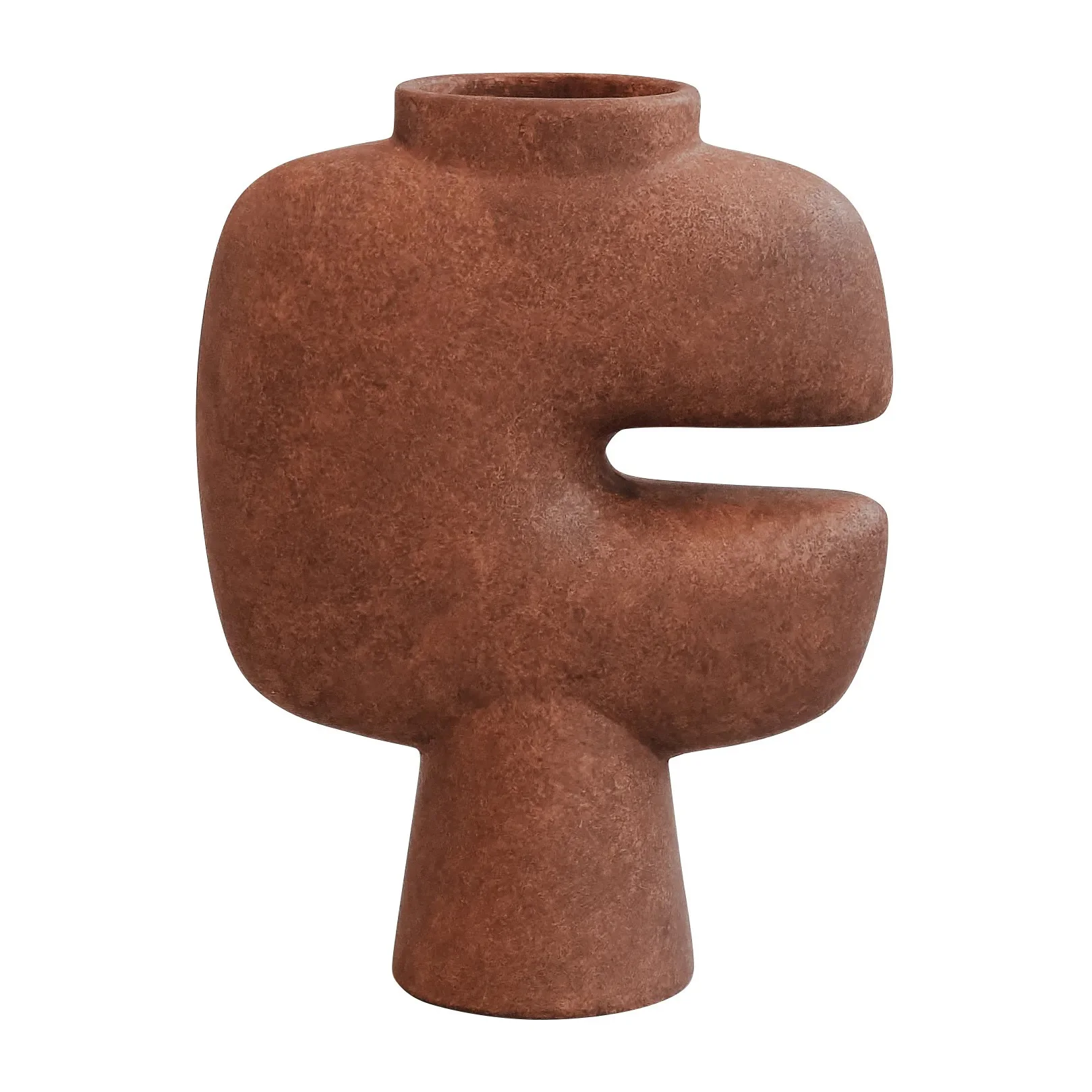 Φωτογραφία προϊόντος: Βάζο Tribal Vase, Medio κεραμικό- Terracotta - 22x9x30cm - 101 COPENHAGEN-214004