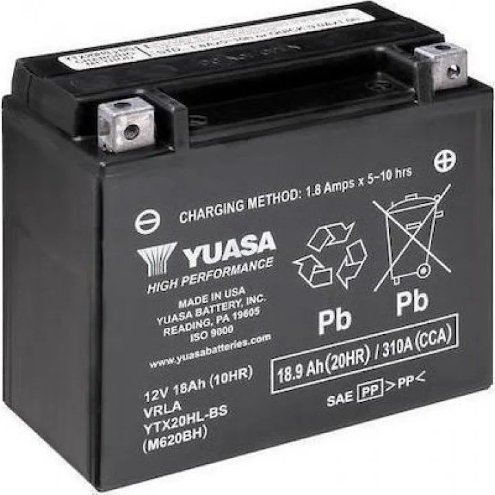 Φωτογραφία προϊόντος: Yuasa YTX20HL-BS 12V 18Ah
