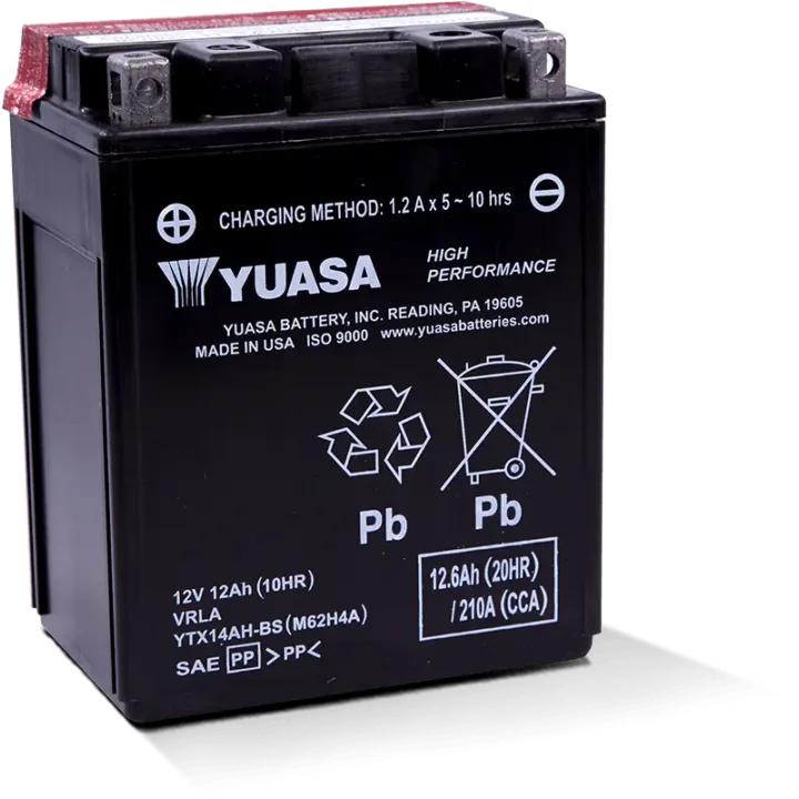 Φωτογραφία προϊόντος: Yuasa YTX14AH-BS 12V 12Ah