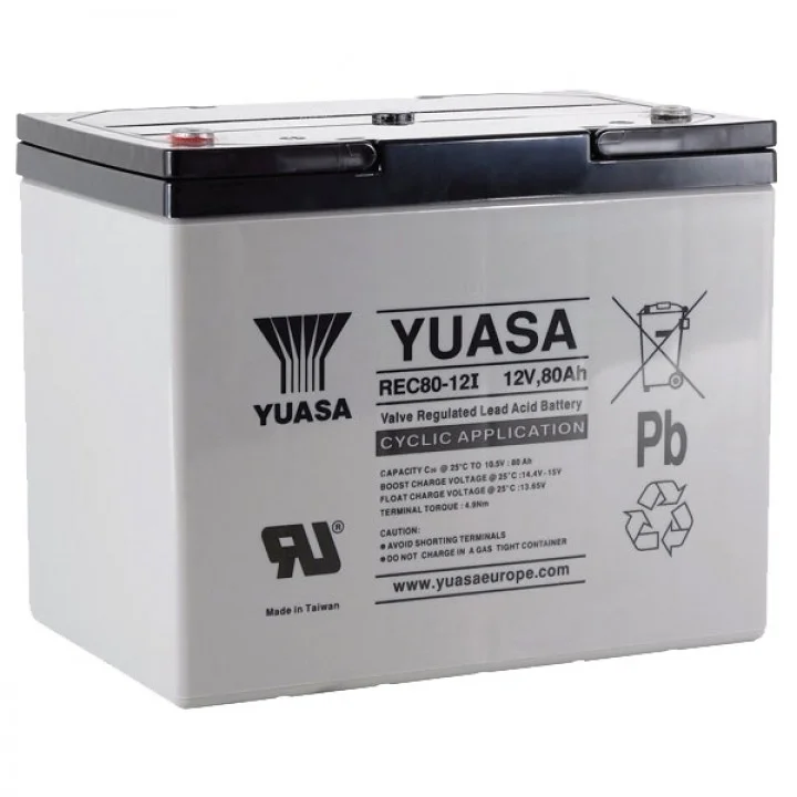 Φωτογραφία προϊόντος: Yuasa REC 80-12 12V 80Ah