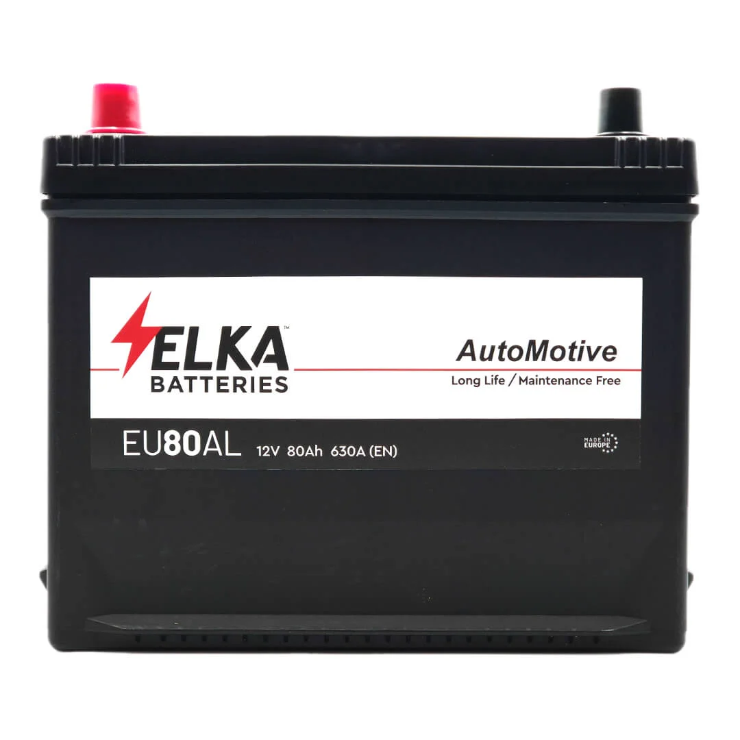 Φωτογραφία προϊόντος: ELKA AutoMotive EU80AL 12V 80Ah 630A (EN)