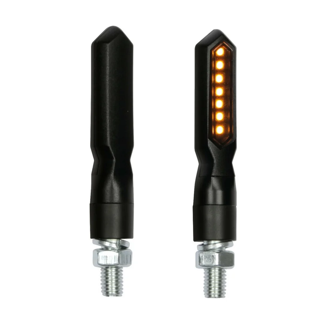 Φωτογραφία προϊόντος: Lampa ΦΛΑΣ ΜΟΤΟ PIERCER SQ 12V ΜΑΥΡΑ SMD LED 75x15mm 2ΤΕΜ. 9047.9-LM
