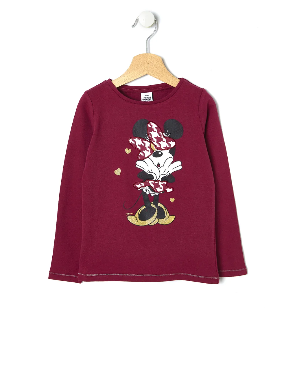 Φωτογραφία προϊόντος: T-shirt Μaxi με Στάμπα Minnie για Κορίτσι