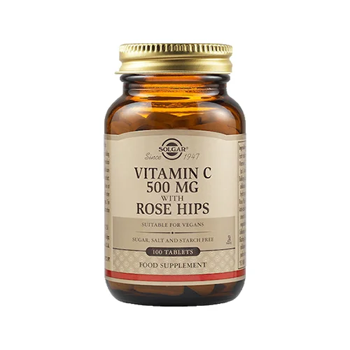 Φωτογραφία προϊόντος: Vitamin C with Rose Hips Tablets 500mg