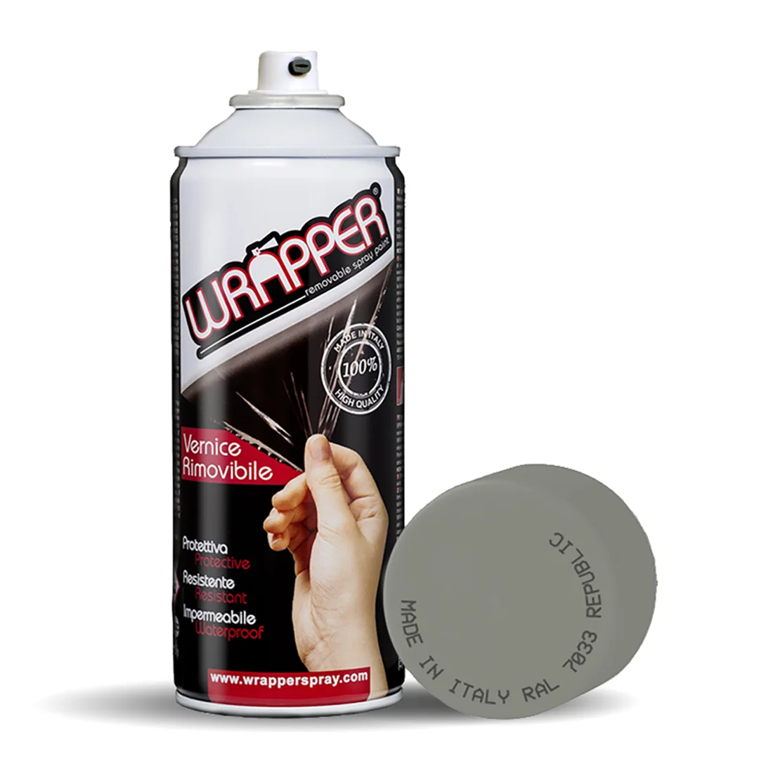 Φωτογραφία προϊόντος: Lampa ΦΙΛΜ ΣΕ ΣΠΡΕΥ WRAPPER CAMOUFLAGE COLOURS ΓΚΡΙ 7033 REPUBLIC 400ml L.WR7033